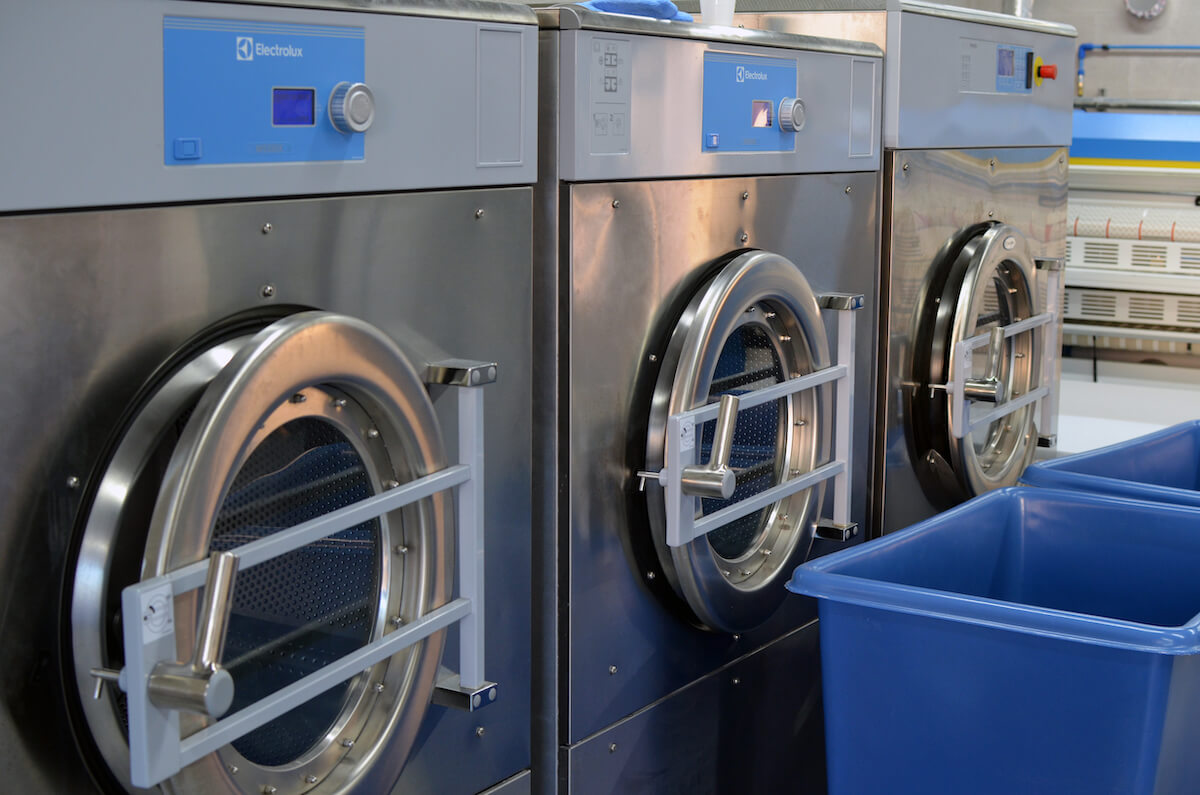 Electrolux OPL Washers by Uniwasher, Miami’s #1 commercial laundry distributor, providing the best commercial laundry equipment, including washing machines, dryers, and dry cleaning equipment. We proudly serve laundry businesses throughout South Florida. Uniwasher can outfit your Florida laundromat business with the best coin laundry machines, laundromat supplies, and chemicals. We also provide on-premises laundry solutions for commercial laundries, hotels, hospitals, restaurants, and more. We distribute Electrolux, Wascomat, and Crossover commercial laundry equipment in South Florida and Speed Queen, UniMac, Primus, ADC, and IPSO throughout The Caribbean, Costa, Rica, and El Salvador. Contact us today! Your satisfaction is our guarantee.